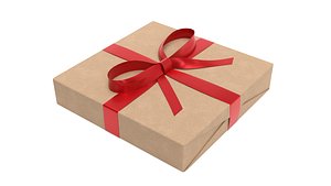 Wrapped Gift Box PBR 12