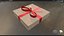 Wrapped Gift Box PBR 12 3D model