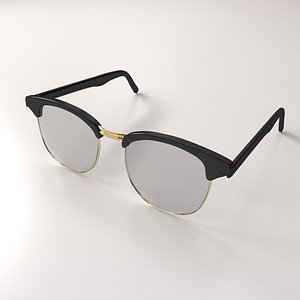 eyeglasses eye glass 3d 3ds