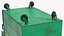 Industrial Dumpster with Open Lid