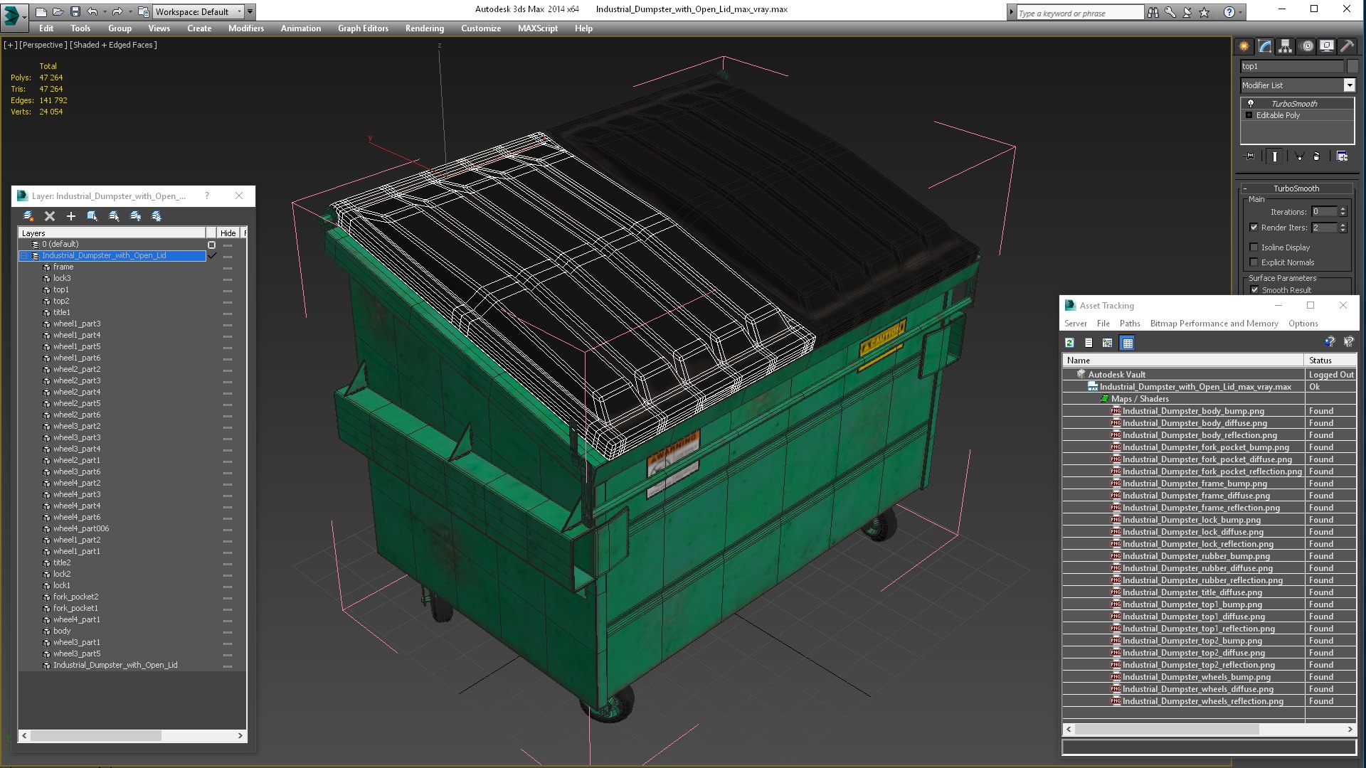 3D Industrial Dumpster with Open Lid https://p.turbosquid.com/ts-thumb/EK/21hdvW/HF/industrialdumpsterwithopenlidvray3dmodel023/jpg/1708651489/1920x1080/fit_q87/02e332b336de8e59c4c18292d625562afdc9d320/industrialdumpsterwithopenlidvray3dmodel023.jpg