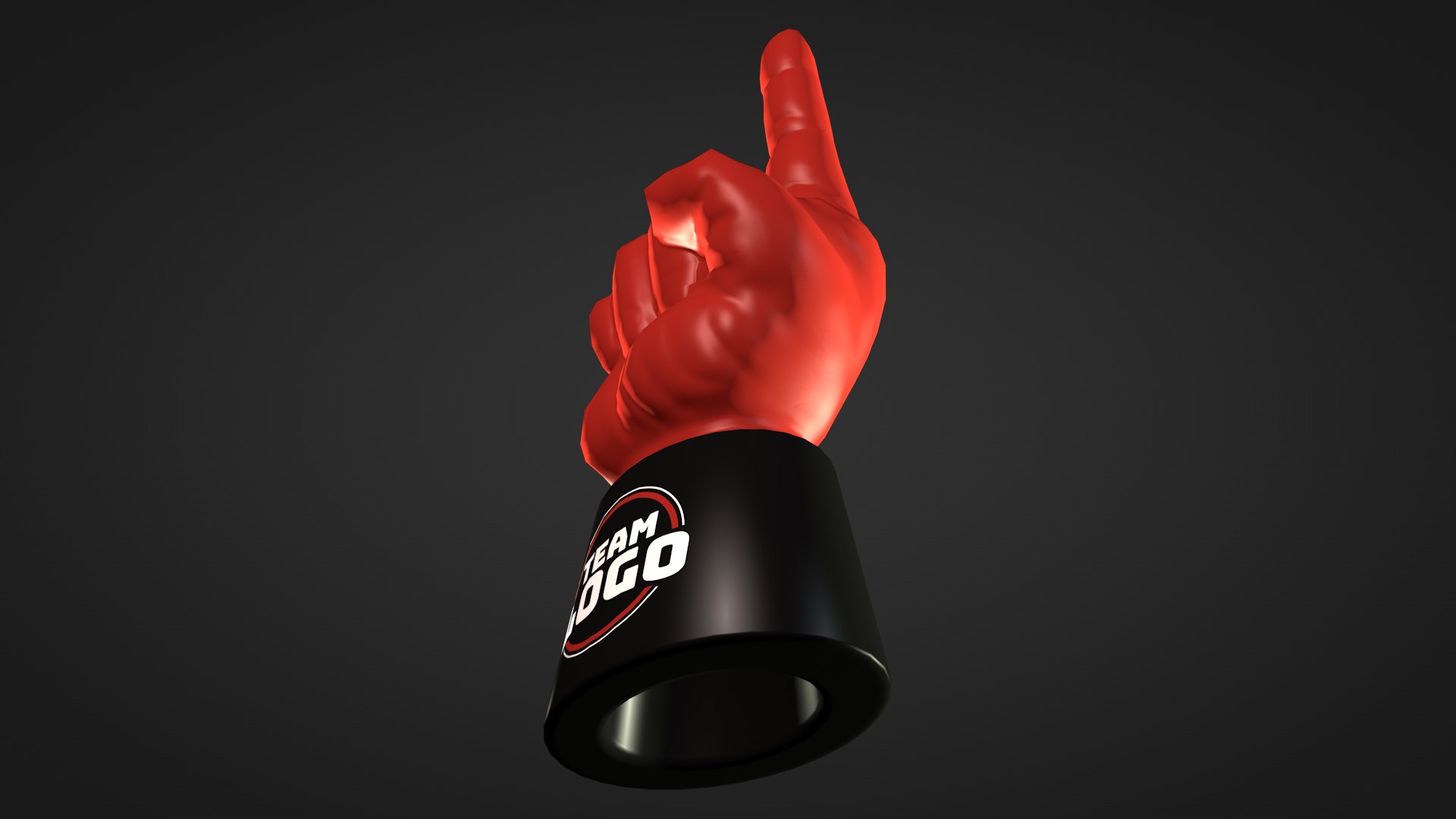 Foam Finger 3D - TurboSquid 2271769