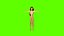 mulher em um terno bonito