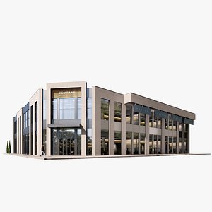 3D model Commercial building