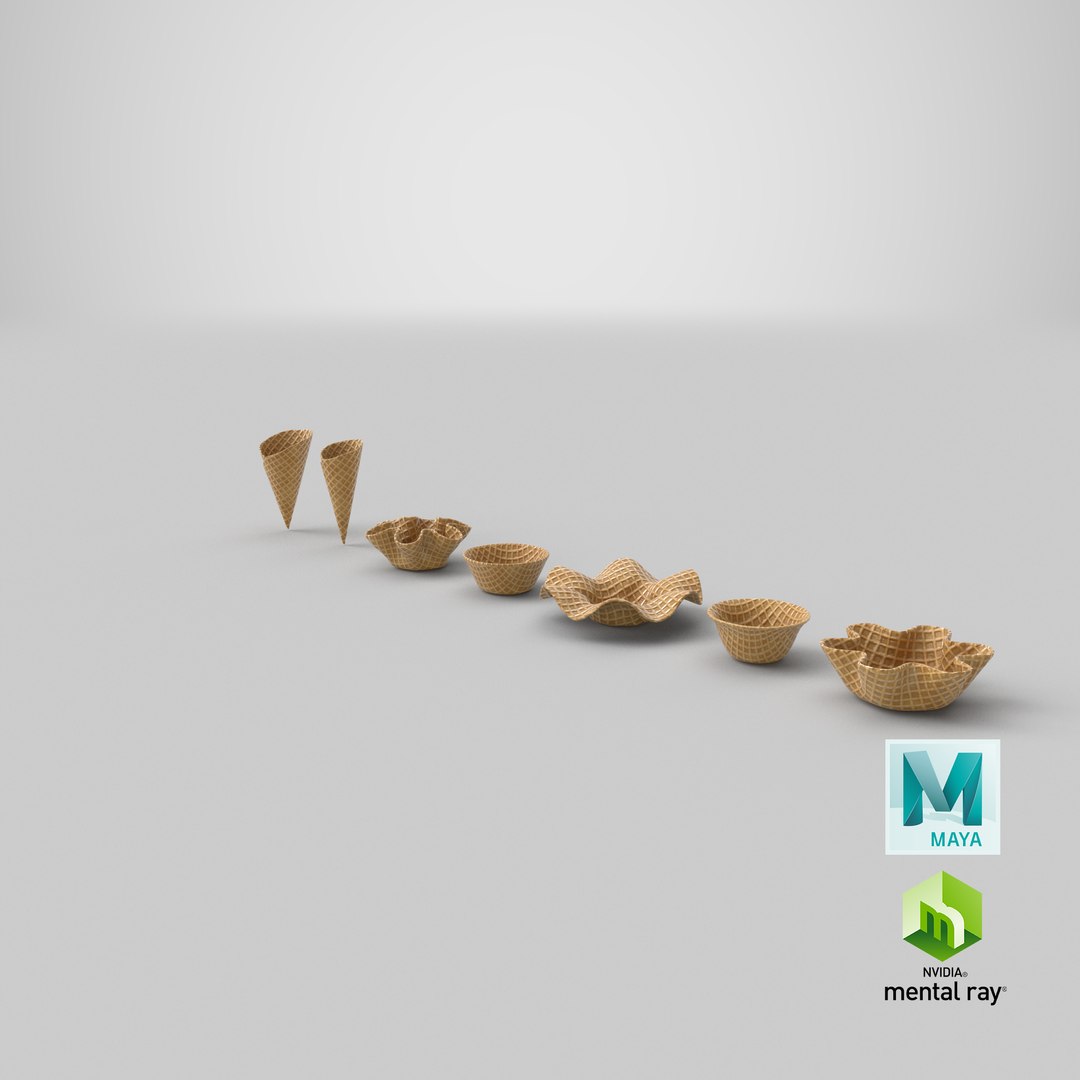 Waffle Bowl Shape Collection 2 3D model https://p.turbosquid.com/ts-thumb/EK/CnBQ8c/1S/stemcell_maya_mental_ray_render/png/1661281035/1920x1080/fit_q87/888cf020f0af21cc2ca1d828769f9bf7ece9fc67/stemcell_maya_mental_ray_render.jpg