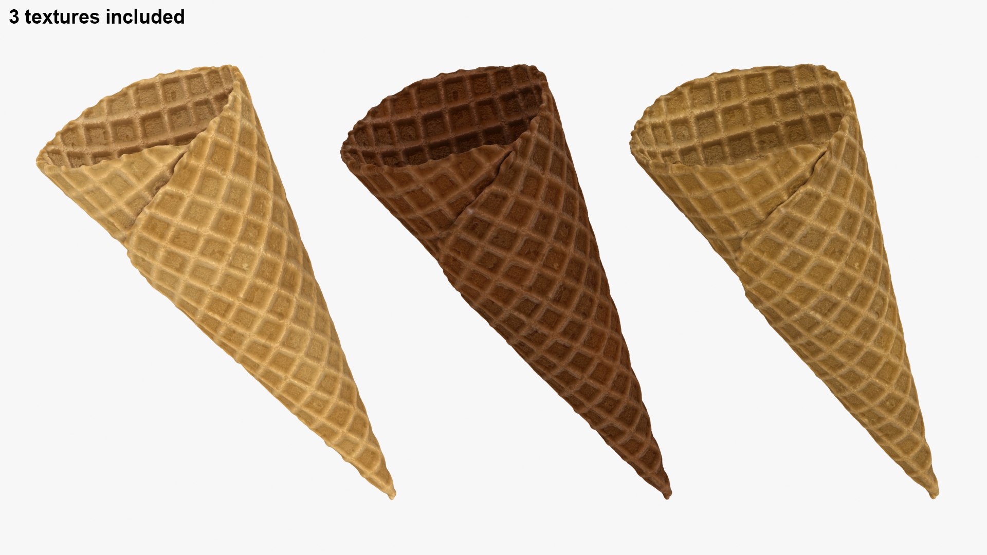 Waffle Bowl Shape Collection 2 3D model https://p.turbosquid.com/ts-thumb/EK/CnBQ8c/ms/wafflecone_02_a0002/jpg/1659788711/1920x1080/fit_q87/f73d9de82bfa2e5db752e2adb04b6f12f42e672b/wafflecone_02_a0002.jpg