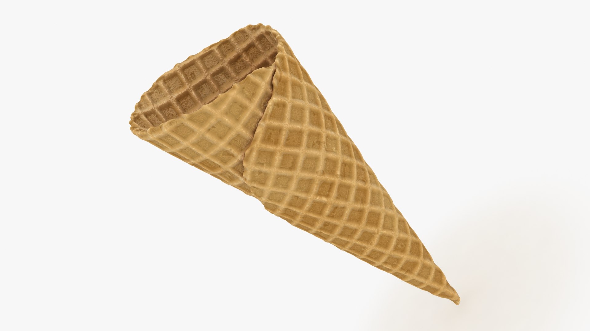 Waffle Bowl Shape Collection 2 3D model https://p.turbosquid.com/ts-thumb/EK/CnBQ8c/y1/wafflecone_02_b0000/jpg/1658578127/1920x1080/fit_q87/ddc411f69c2aec7cd13ff5b0551b9819bed4903b/wafflecone_02_b0000.jpg