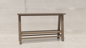 3D Console Table