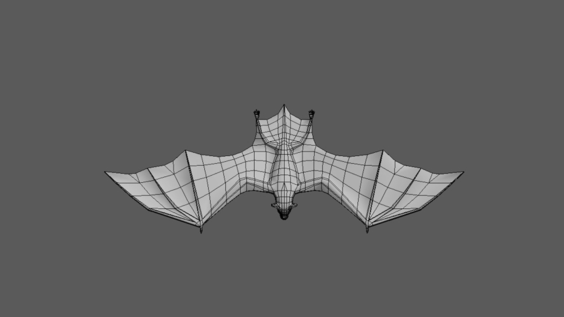 Bat Vampire 3d Model