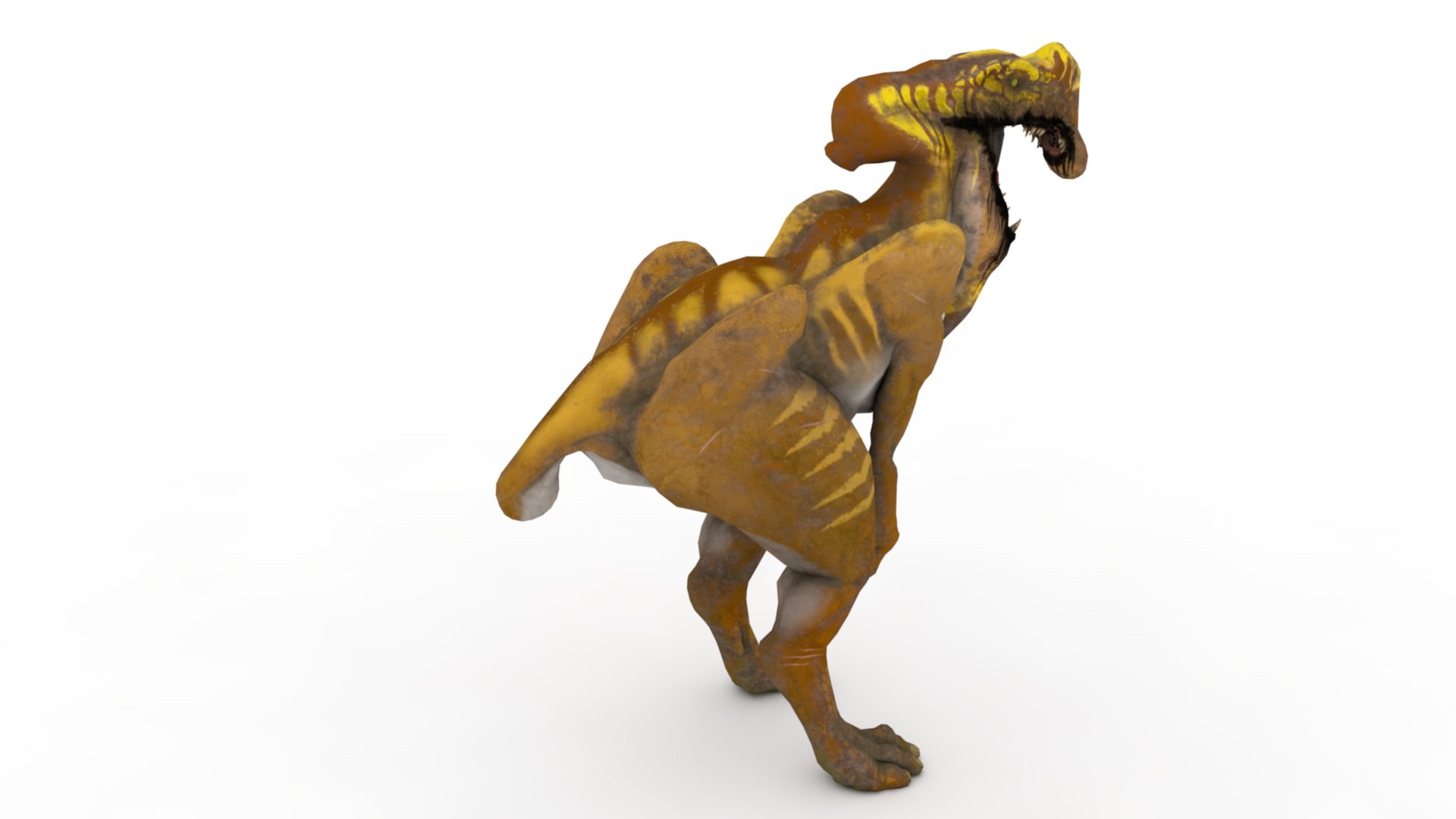 Dinossauro Pixelado Modelo 3D - TurboSquid 1937551