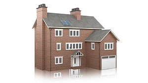 British House Design 01 3D