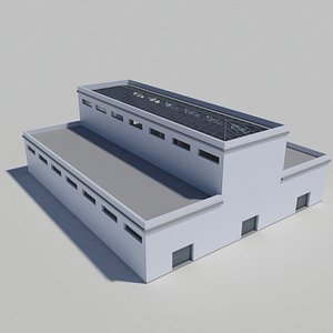 Warehouse Interior And Exterior