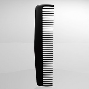 Hair Comb 02 3D model