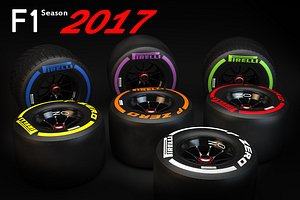 F1 Tires Pirelli  2017