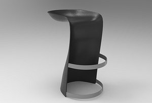 3D model Rotti Stool