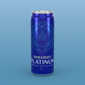 Bud Light Platinum Beer Slim Can 12oz