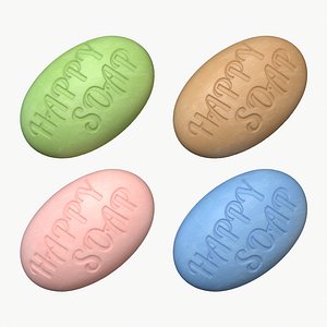 pbr soap 3D model
