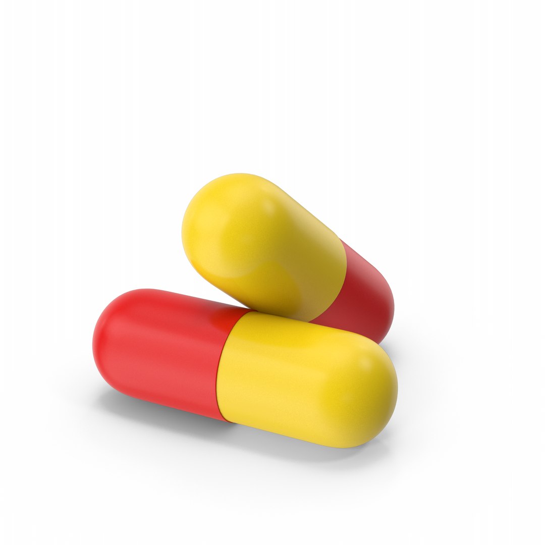 Pill Capsules 3D - TurboSquid 1938553