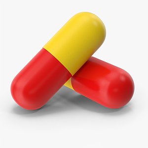 Pill Capsules 3D