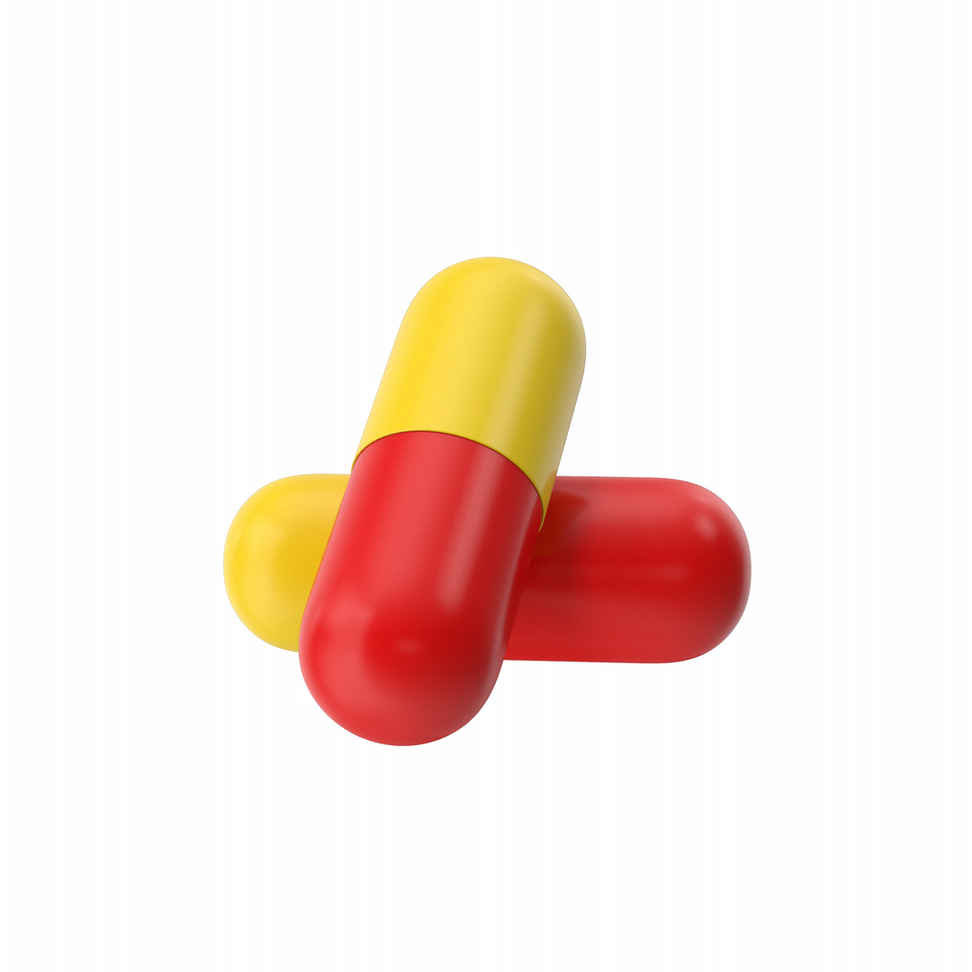 Pill Capsules 3D - TurboSquid 1938553