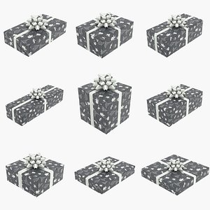 3D Christmas Present Bundle Collection V4 model