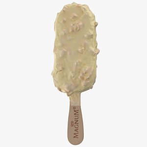 3D Magnum White Almond - 3D Scanned model