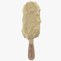 Magnum White Almond - 3D Scanned