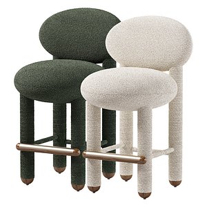 Counter Chair Flock CS1