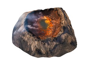 3D model Mega  Volcano