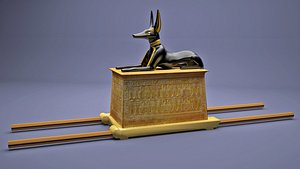 Egypt Anubis Shrine Tutankhamun