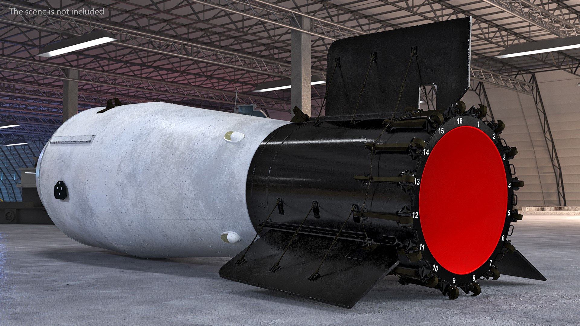 3D Soviet Thermonuclear Bomb AN602 Model - TurboSquid 2065226