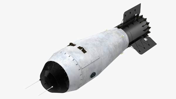 modelo 3d Bomba termonuclear soviética AN602 - TurboSquid 2065226