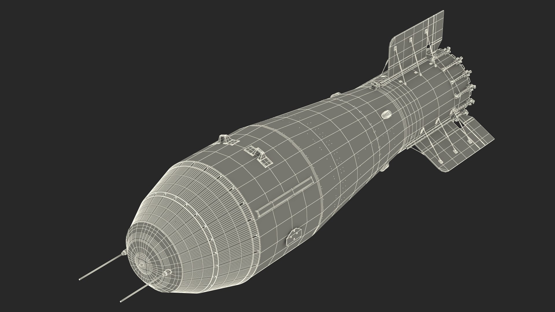 3D Soviet Thermonuclear Bomb AN602 model - TurboSquid 2065226
