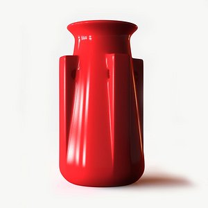 Teco Four Buttress Vase