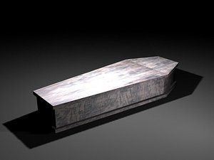 3d model coffin vampire