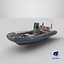 Rigid Inflatable Boat RHIB1 Low-poly PBR