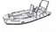 Rigid Inflatable Boat RHIB1 Low-poly PBR