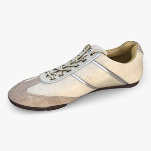 Leather shoe 3D model