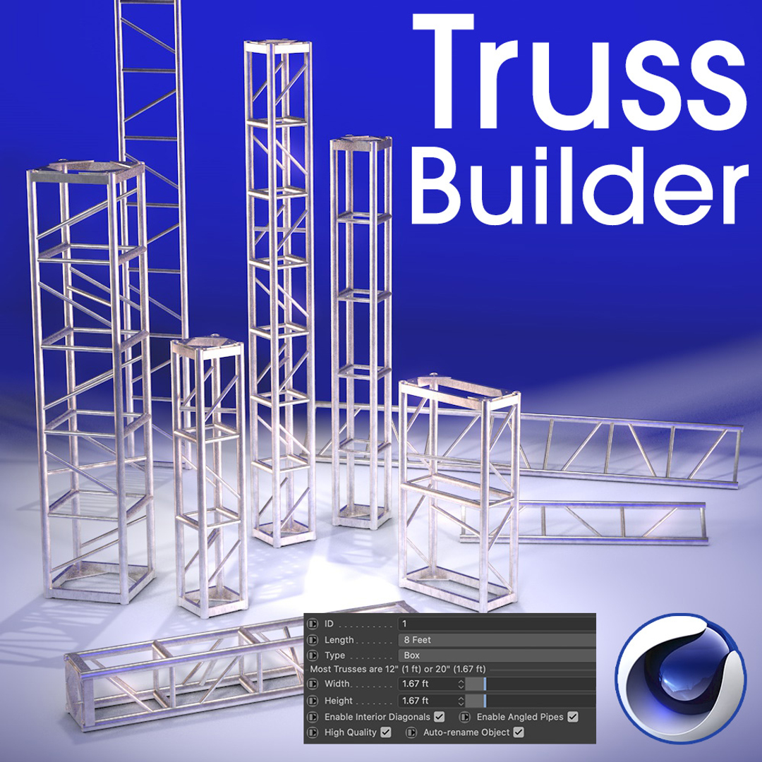 modelo 3d Constructor de truss - TurboSquid 1530610