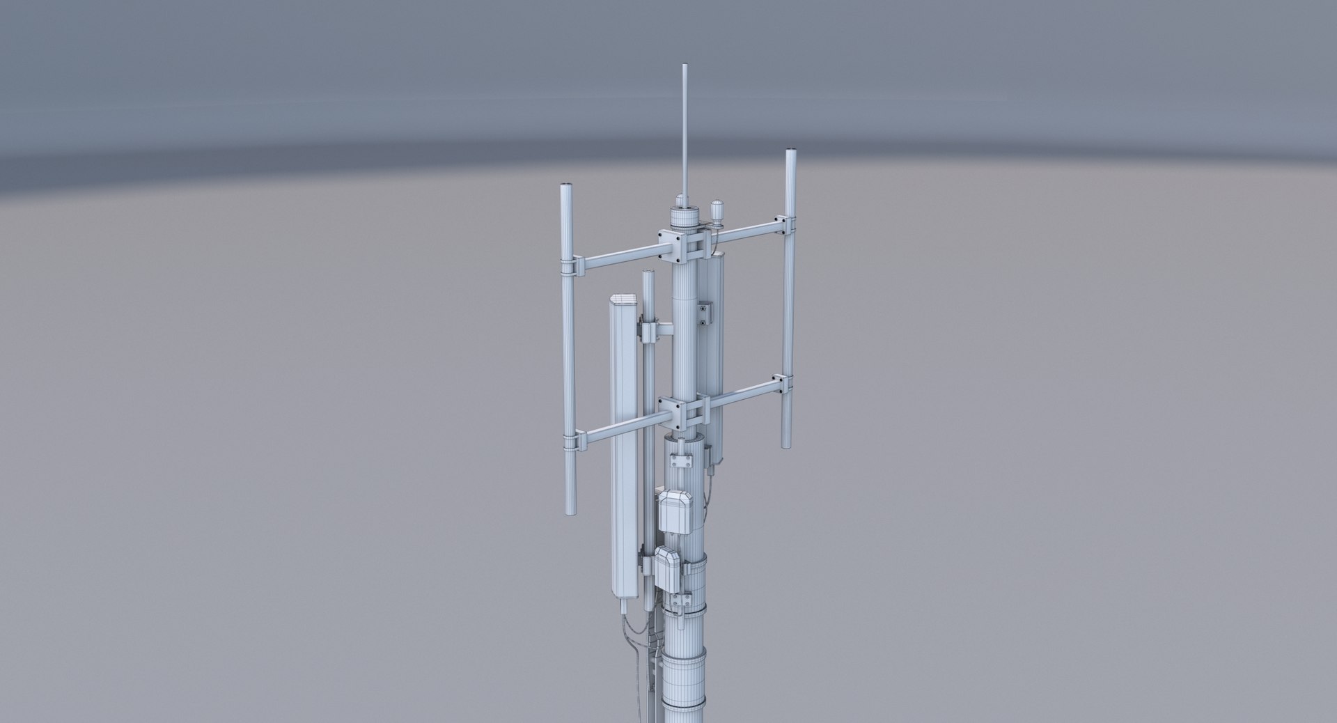3D Cellular Tower - TurboSquid 1726645