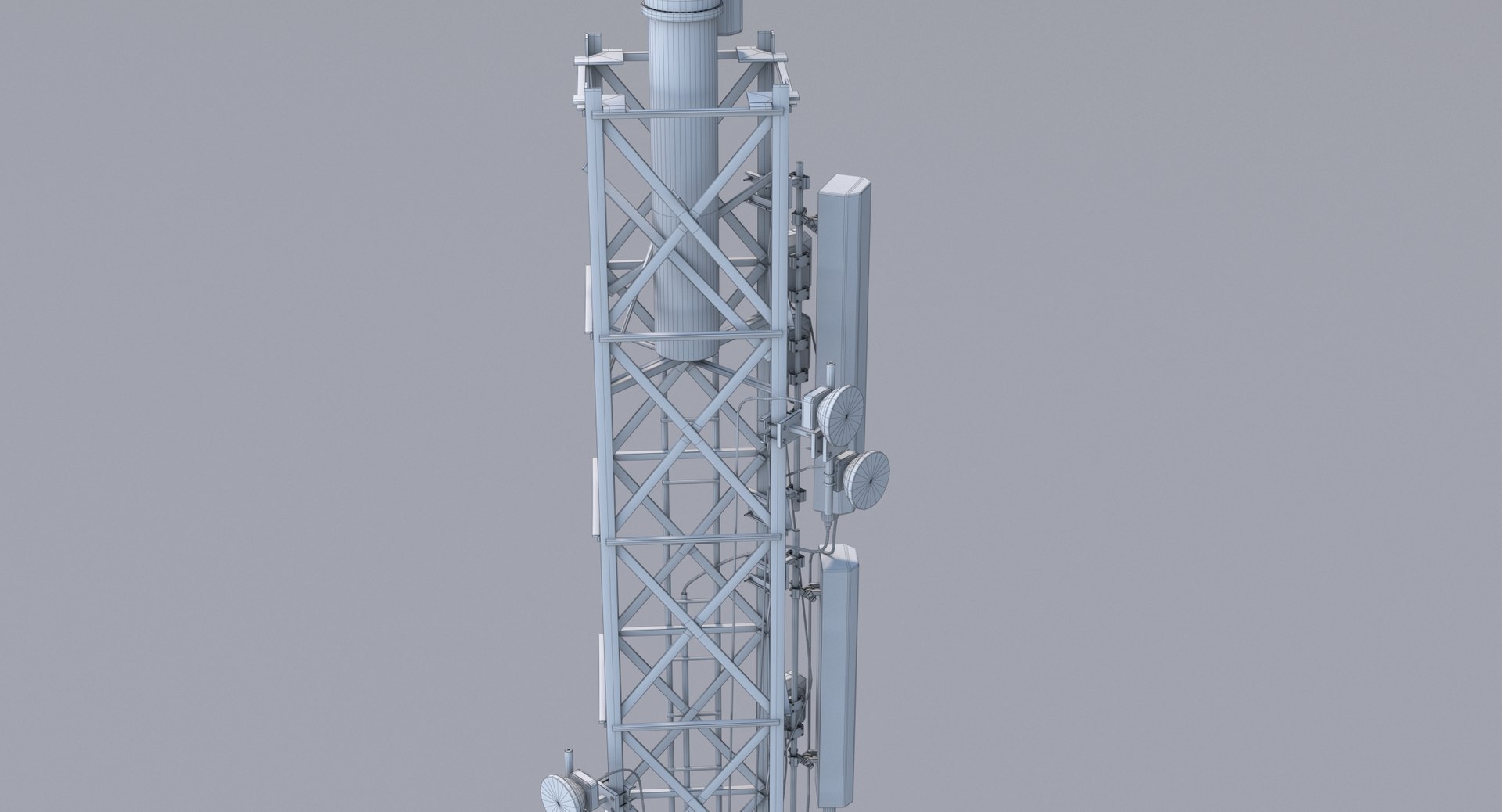 3D Cellular Tower - TurboSquid 1726645