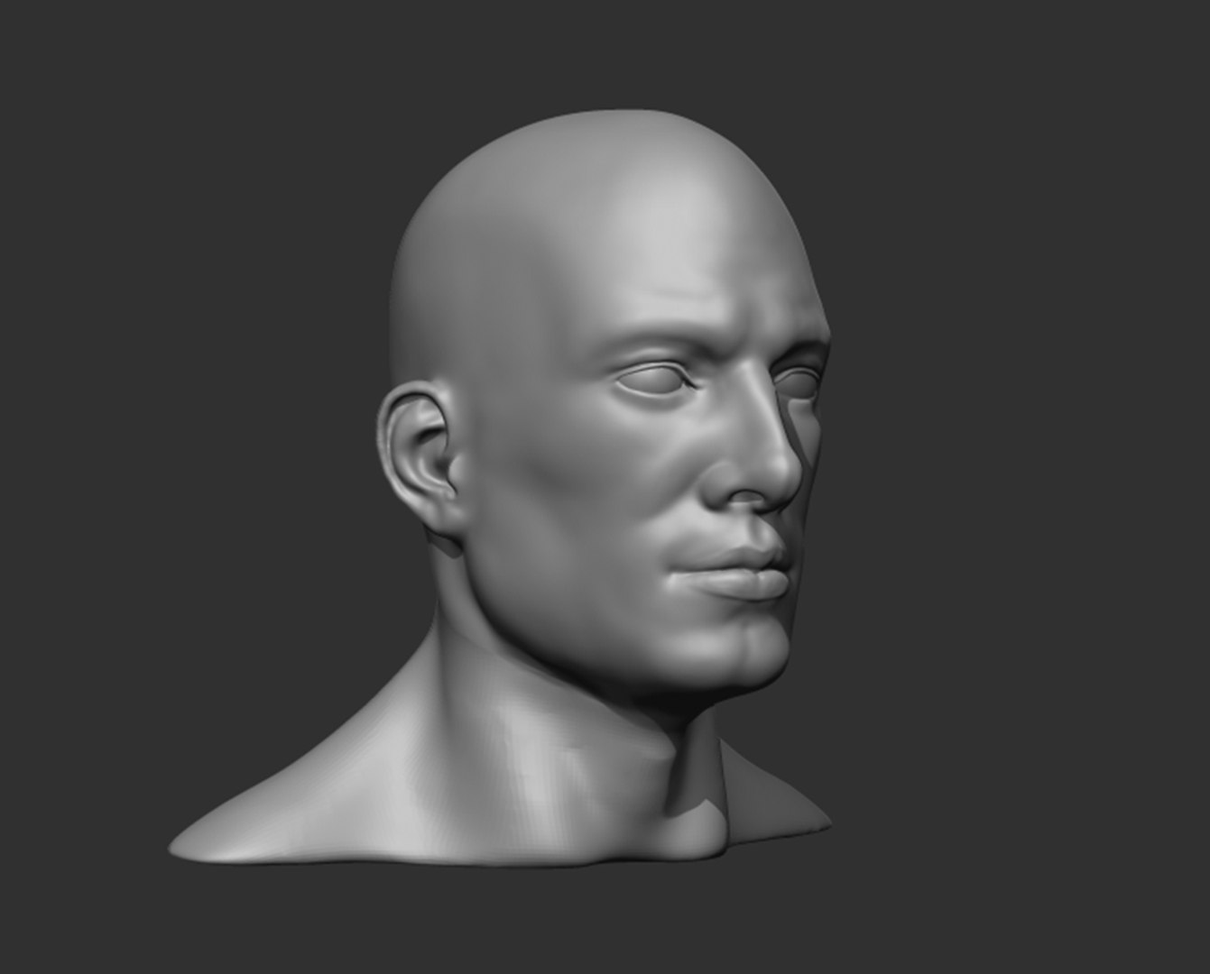 3D Realistic Male Head - TurboSquid 1547534