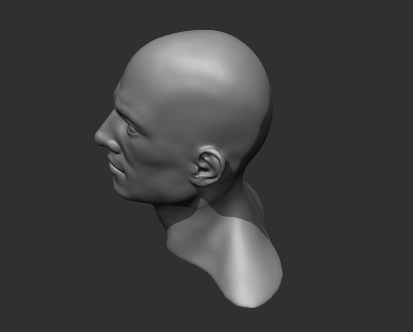 3D Realistic Male Head - TurboSquid 1547534