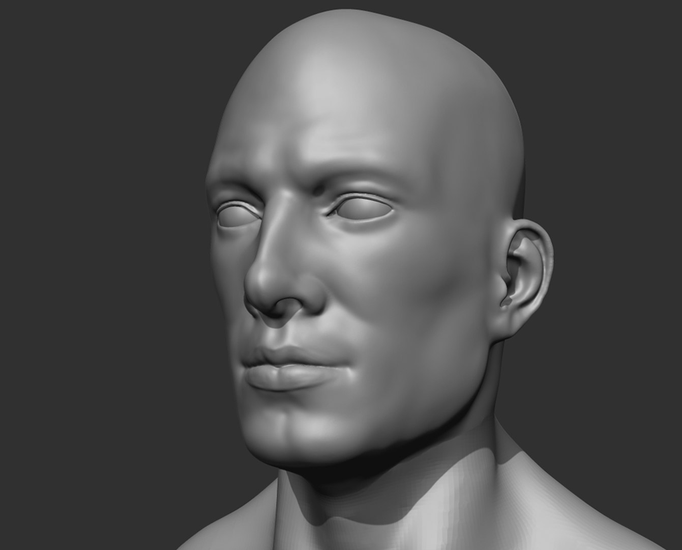 3D Realistic Male Head - TurboSquid 1547534