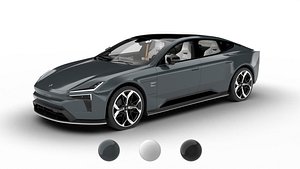 Polestar 5 2026 3d model 3D model