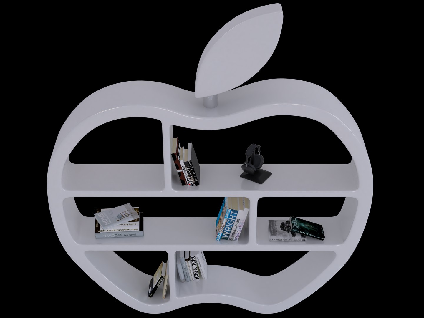 Apple Library Model - TurboSquid 2187875