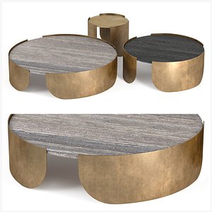 Cantori Atenae coffee tables 3D model