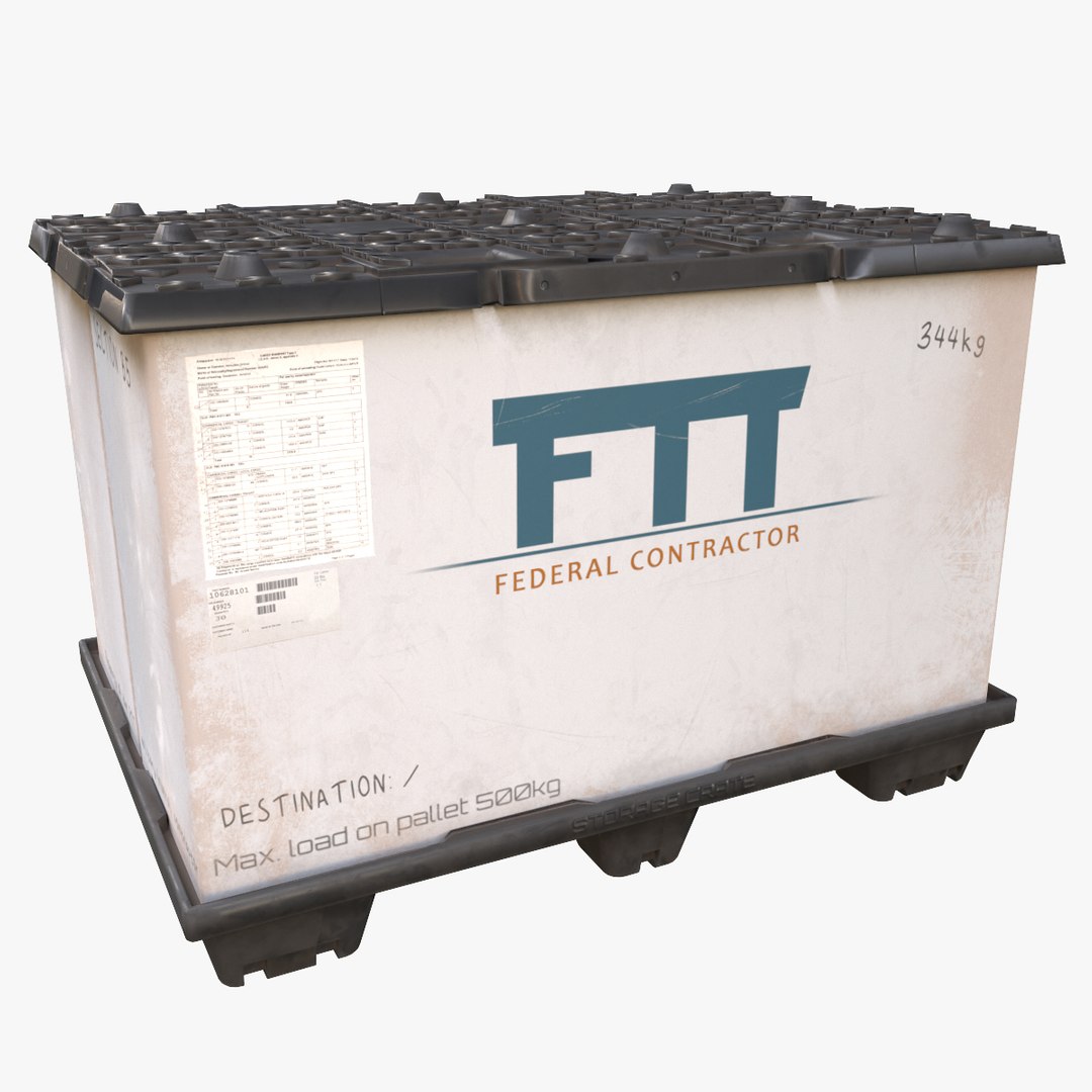 3D Military Crate A FTT - TurboSquid 2043397