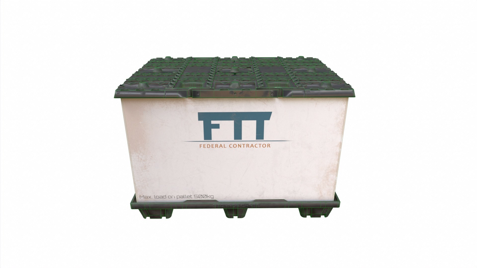 3D Military Crate A FTT - TurboSquid 2043397