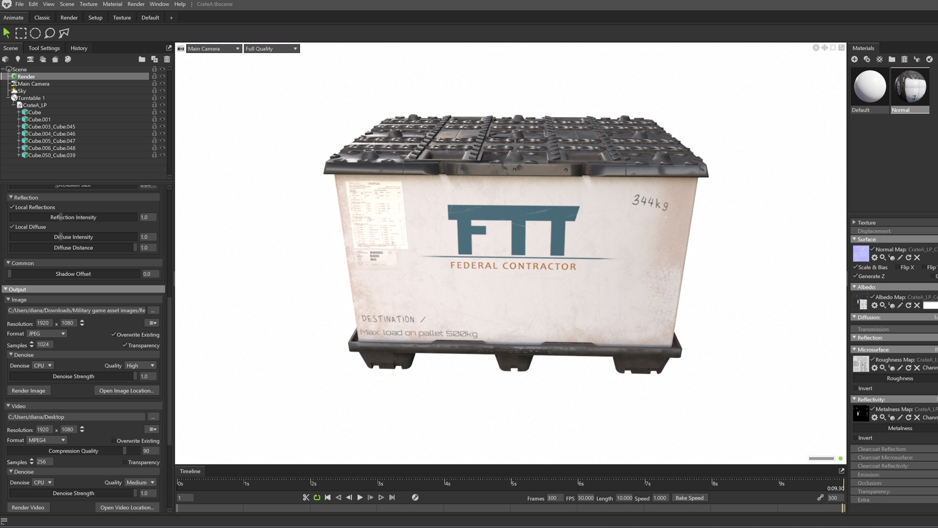 3D Military Crate A FTT - TurboSquid 2043397